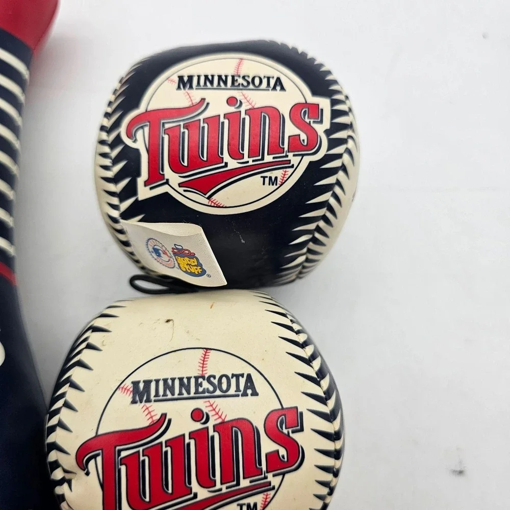 Vintage Minnesota Twins Plush One Size Blue MLB Baseball Bowling Set Good Stuff